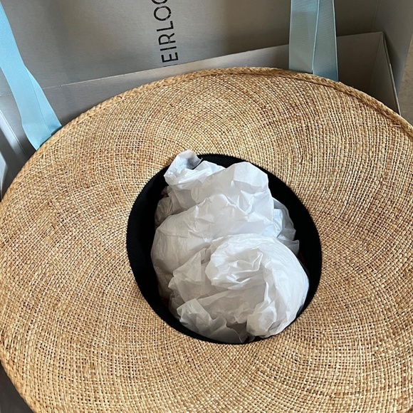 Heirloom Hats wide-brim straw hat - Picture 7 of 9